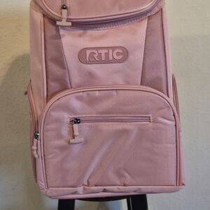 RTIC Lightweight Pink Backpack 15 Can